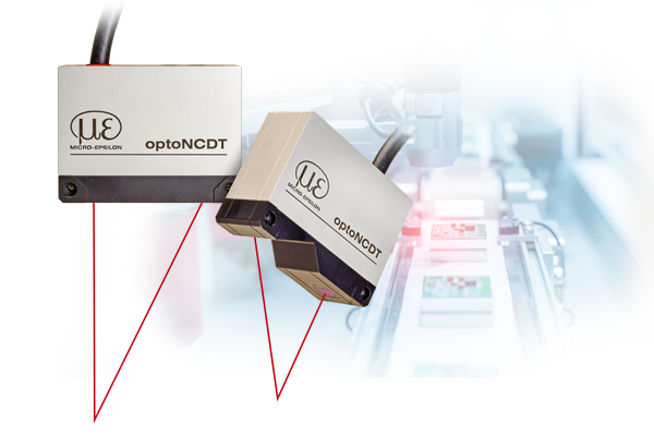 Lasersensor met hoge nauwkeurigheid voor high-end toepassingen