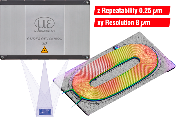Zeer nauwkeurige snapshotsensoren voor inline testen